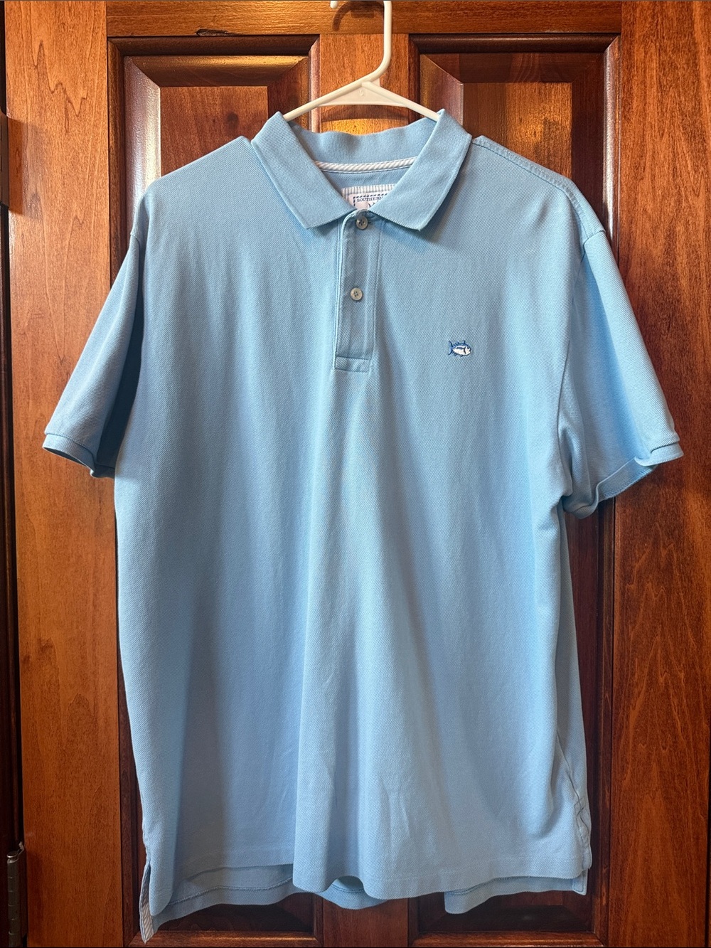 Men's Southern Tide Polo Shirt - Classic Short Sleeve Size Large